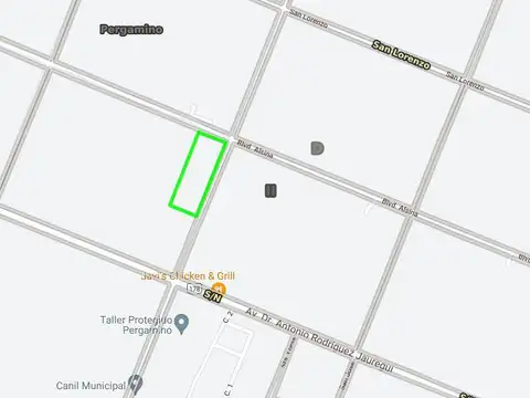 Campo venta - 71,2 x 224 Mts - 1,6Hectareas -  Pergamino