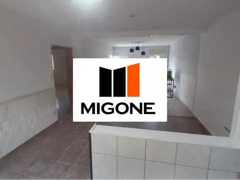 Casa 3 ambientes con 1 baño