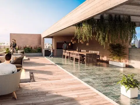 Departamento Monoambiente con 1 baño