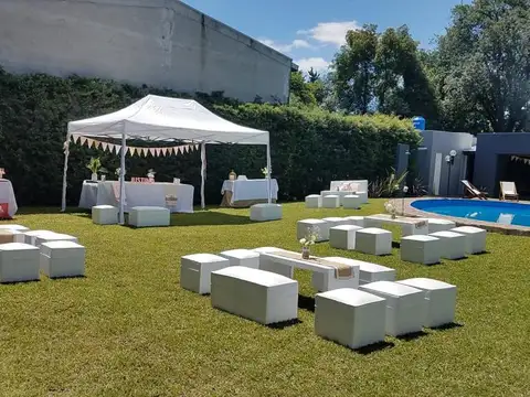CASA EN ALQUILER PARA EVENTOS CON INMEJORABLE UBICACIÓN EN  LA REJA - MORENO