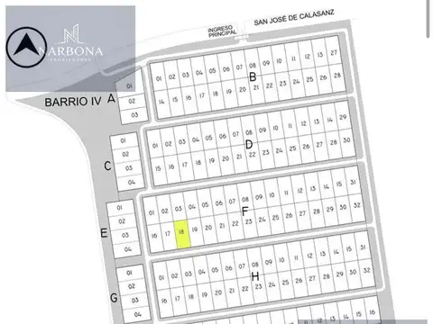 Terreno en Venta en Fisherton, USD 85.000