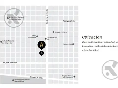 Departamento en Venta de 2 ambientes
