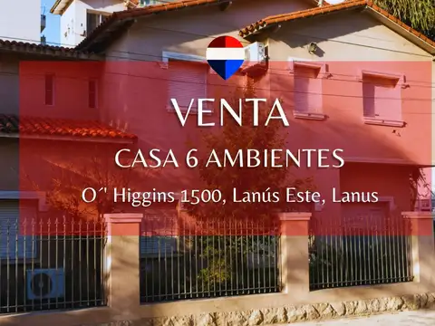 VENTA CASA 6 AMB LANUS ESTE CENTRO