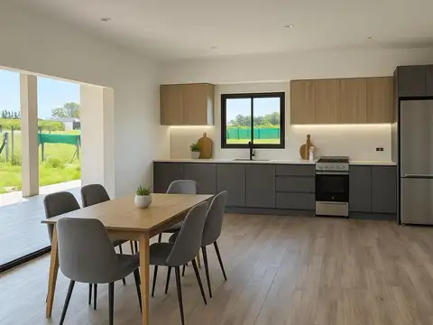 Casa en venta a estrenar en B. Monet, Los Cardales, Campana.