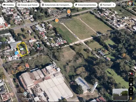 Terreno en Venta 20  mts Frente