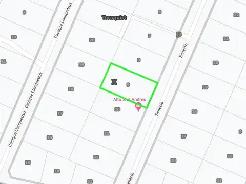 Terreno en Venta de 2751,0 m2