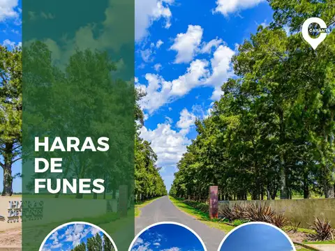 VENTA LOTE DE TERRENO EN HARAS DE  FUNES