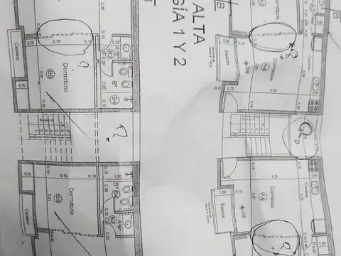 Departamento 2 ambientes con 1 baño