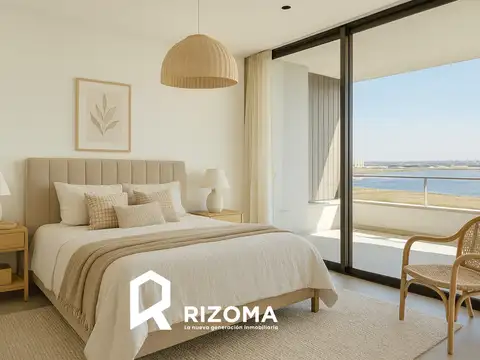 Depto 2 Amb| 5to Piso, en Oceana Nordelta con Balcón a La Laguna