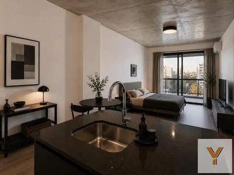 Monoambiente venta  -39 mts 2 totales con balcón- La Plata-pozo-emprendimiento.