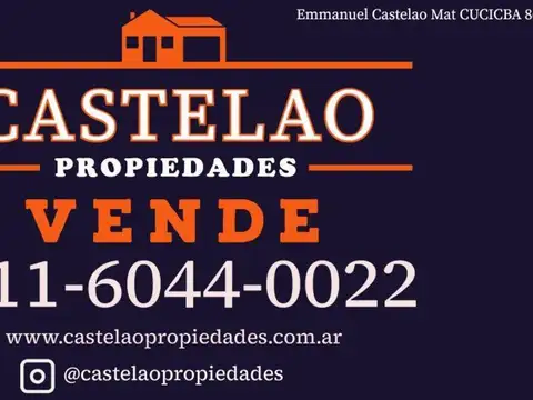 Terreno en Venta en Villa Crespo, USD 320.000