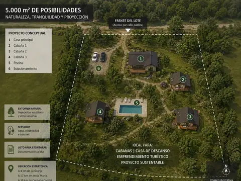 Terreno en Venta de 5000,0 m2
