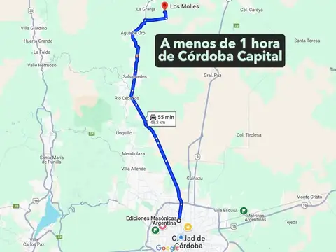XQF7+H6V Los Molles, Córdoba