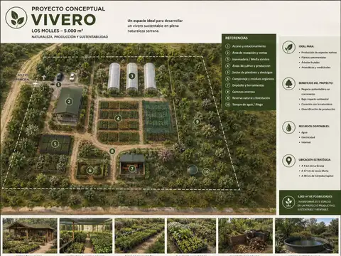 Terreno 5.000 m² para cabañas o casa de descanso