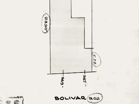Terreno en Venta en San Telmo, USD 900.000