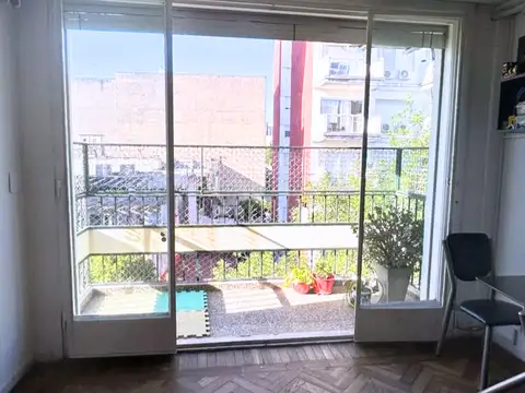3 Amb con balcón al frente, 80 m² muy luminoso - Plaza Almagro