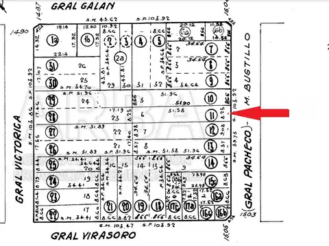 Terreno en Venta en El Palomar, USD 185.000