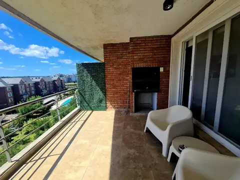 Venta Depto Nordelta, 120 m2, vista abierta, cochera
