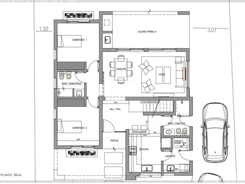 Casa en Venta con 3 cocheras