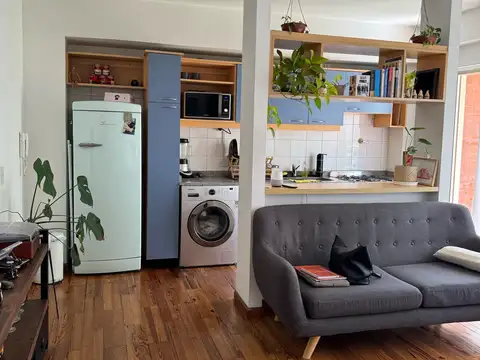 Departamento 2 ambientes con 1 baño