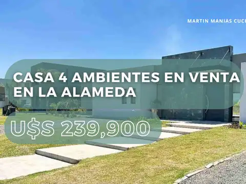 CASA 4 AMBIENTES EN VENTA EN LA ALAMEDA