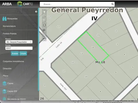 Amplio y arbolado terreno en Santa Isabel, Chapadmalal