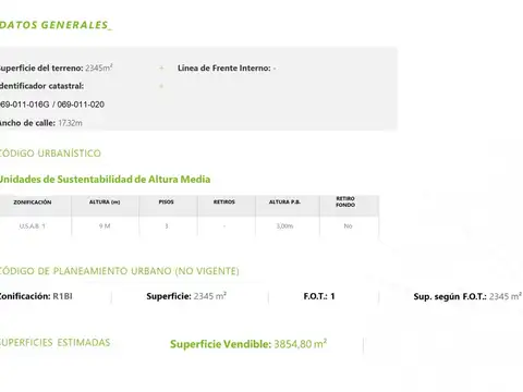 Terreno en Venta, FOT 1