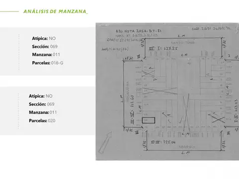Terreno, 5 Frentes en el corazón de Villa del Parque. ÚNICO!