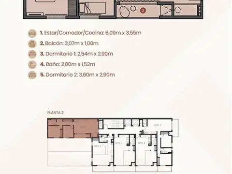 Departamento en Venta en General Paz, USD 125.000