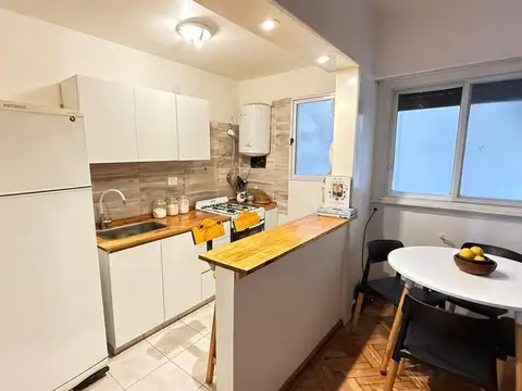Departamento 2 ambientes con 1 baño