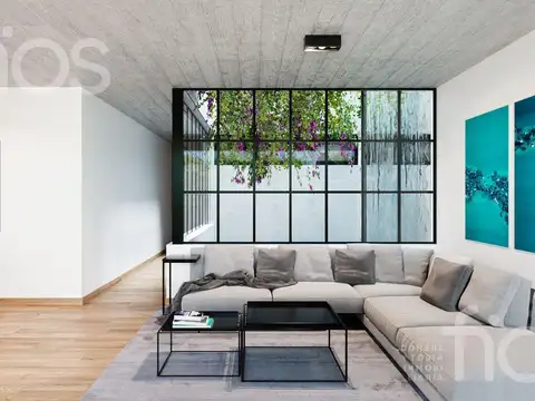 Departamento 3 ambientes con 2 baños