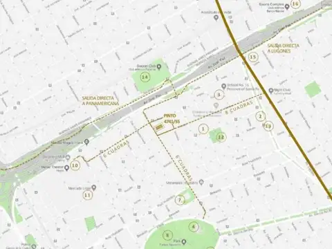 Departamento 2 ambientes con 1 baño