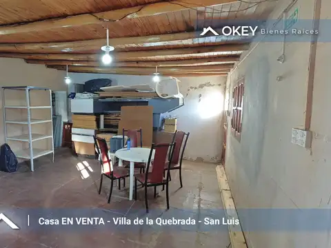 Casa en Venta en Villa de la Quebrada, Apta para Comercio