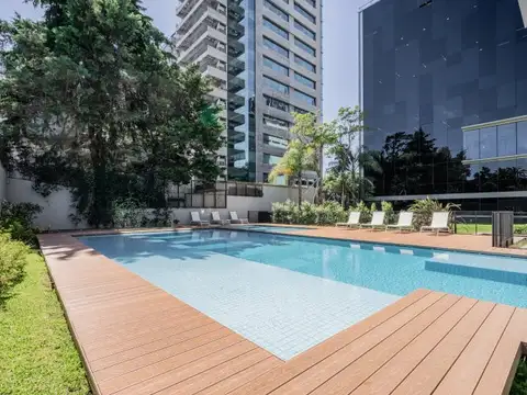 Departamento 2 ambientes con 2 baños