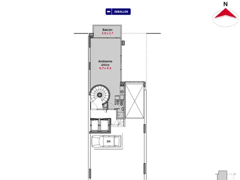 Cochera en Venta para coche mediano