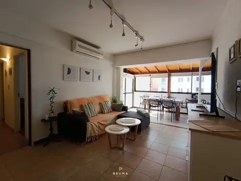 Alquiler Temporario 26/27-Departamento 3 ambientes c/cochera y parrilla-La Perla
