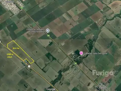 Campo en  venta sobre Autopista Buenos Aires, Fighiera. 80 ha