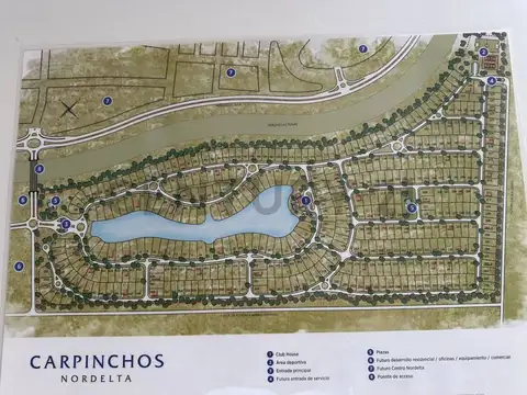 Terreno en Venta en Nordelta Carpinchos, USD 220.000
