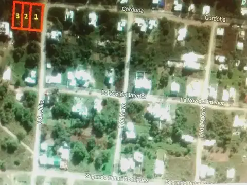 VENTA  TERRENO EN VILLA SAN NICOLAS MALAGUEÑO CORDOBA