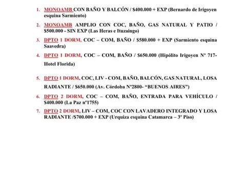 Casa en Alquiler en Concordia, $ 1.234
