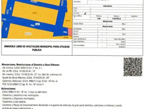 Terreno en Venta en Centro, USD 108.000