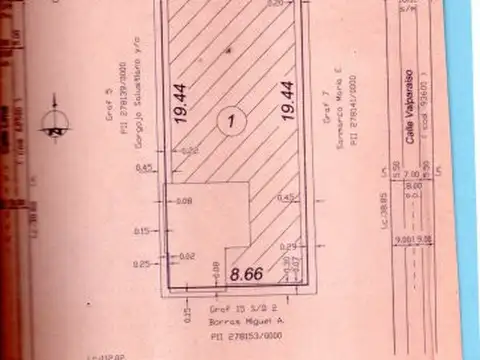 SAN LORENZO 4300 - VENTA TERRENO 8,66 X 20m 173m2 - APTA CREDITO HIPOTECARIO