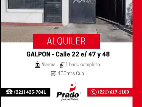 GALPÓN AMPLIO Y FUNCIONAL – MÚLTIPLES DESTINOS