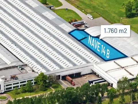 Alquiler Depósito 1.760m2 dentro de predio en Hurlingham