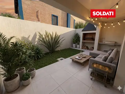 Departamento en venta en La Lonja 3 ambientes planta baja con jardin