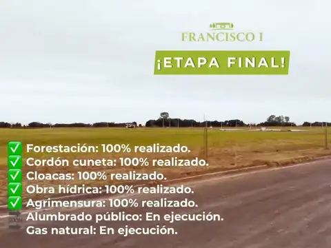 Terreno en Venta en Arroyo Seco, USD 35.000