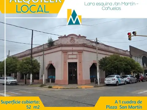LOCAL CENTRICO EN ALQUILER - CAÑUELAS