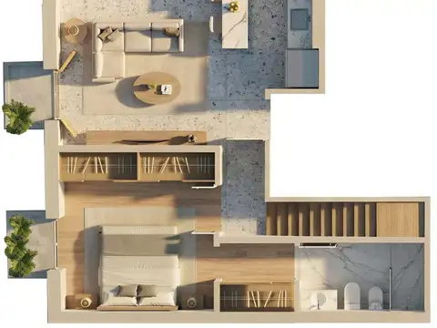Depto Tipo Casa en Venta de 2 dormitorios