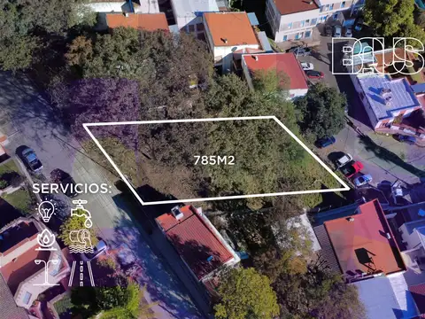 Terreno 785m2 en venta zona monumento a Guemes