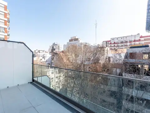 Departamento 2 ambientes con 2 baños